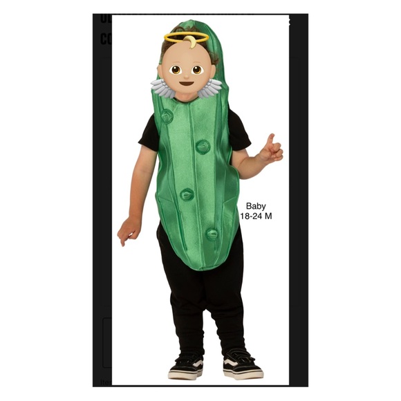 Green Pickle Baby Costume 18-24 M - Picture 1 of 6
